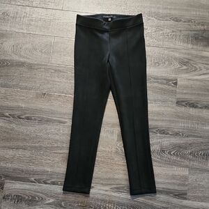 Andrew Marc Faux Suede Front Seam Pants